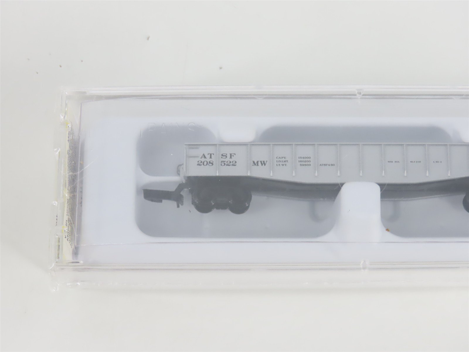 Z Scale Micro-Trains MTL 13104 ATSF Santa Fe 50' Gondola #208522 MW - SEALED