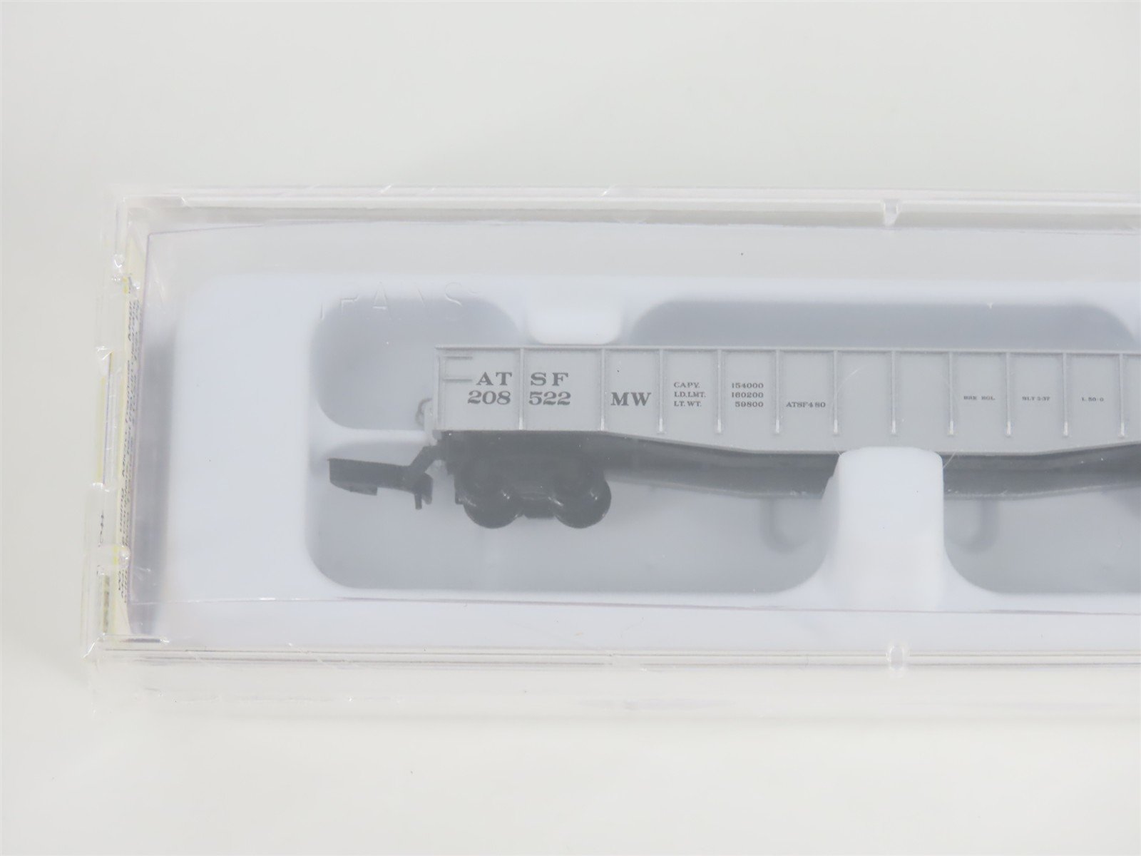 Z Scale Micro-Trains MTL 13104 ATSF Santa Fe 50' Gondola #208522 MW - SEALED
