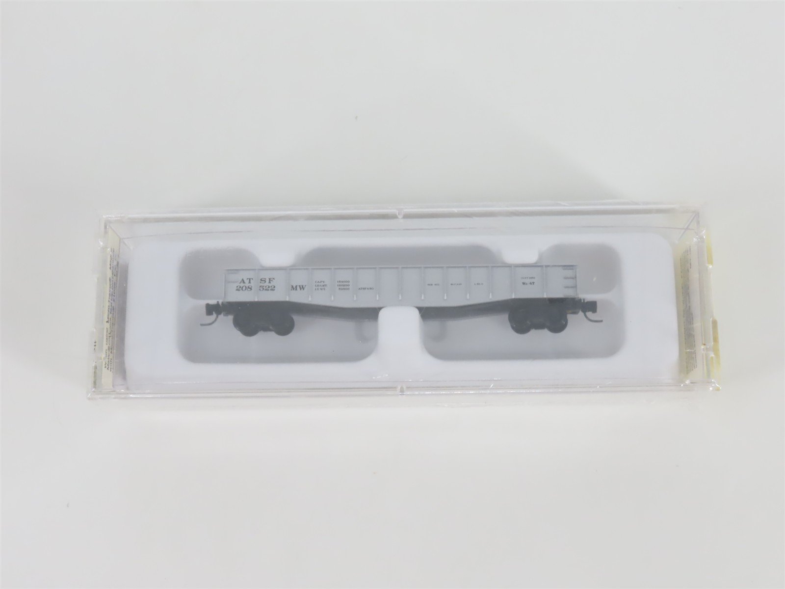 Z Scale Micro-Trains MTL 13104-2 ATSF Santa Fe 50' Gondola #208522 MW - SEALED