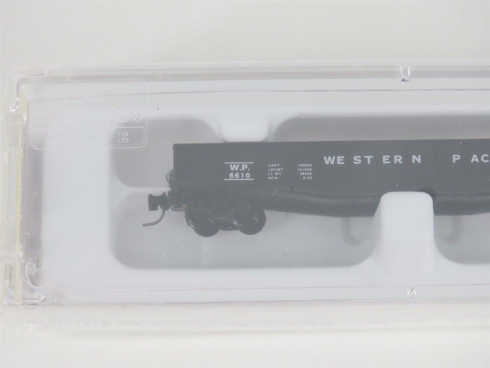 Z Scale Micro-Trains MTL 13105-2 WP Western Pacific 50' Gondola #6610 - SEALED
