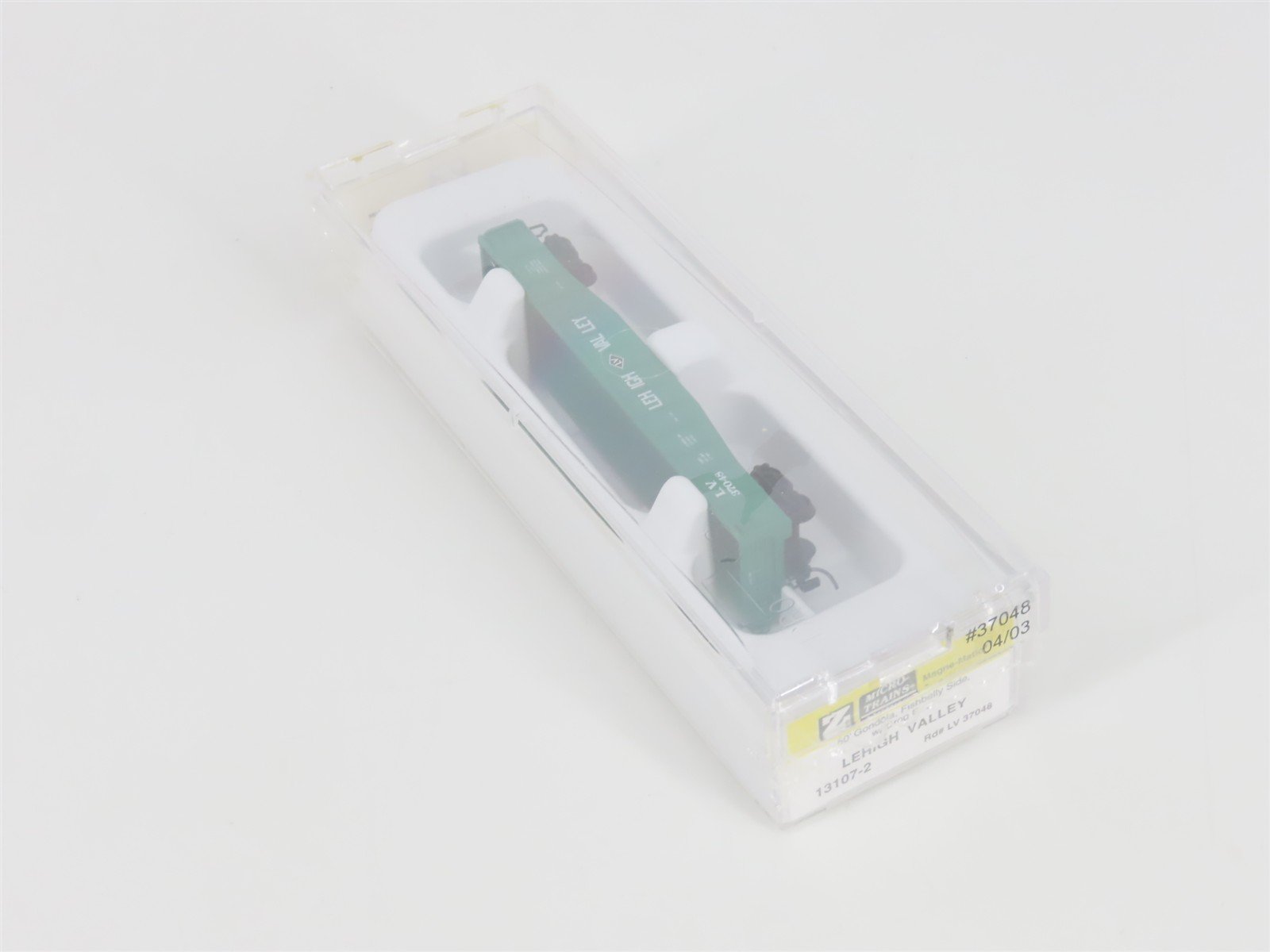 Z Scale Micro-Trains MTL 13107-2 LV Lehigh Valley 50' Gondola #37048 - SEALED