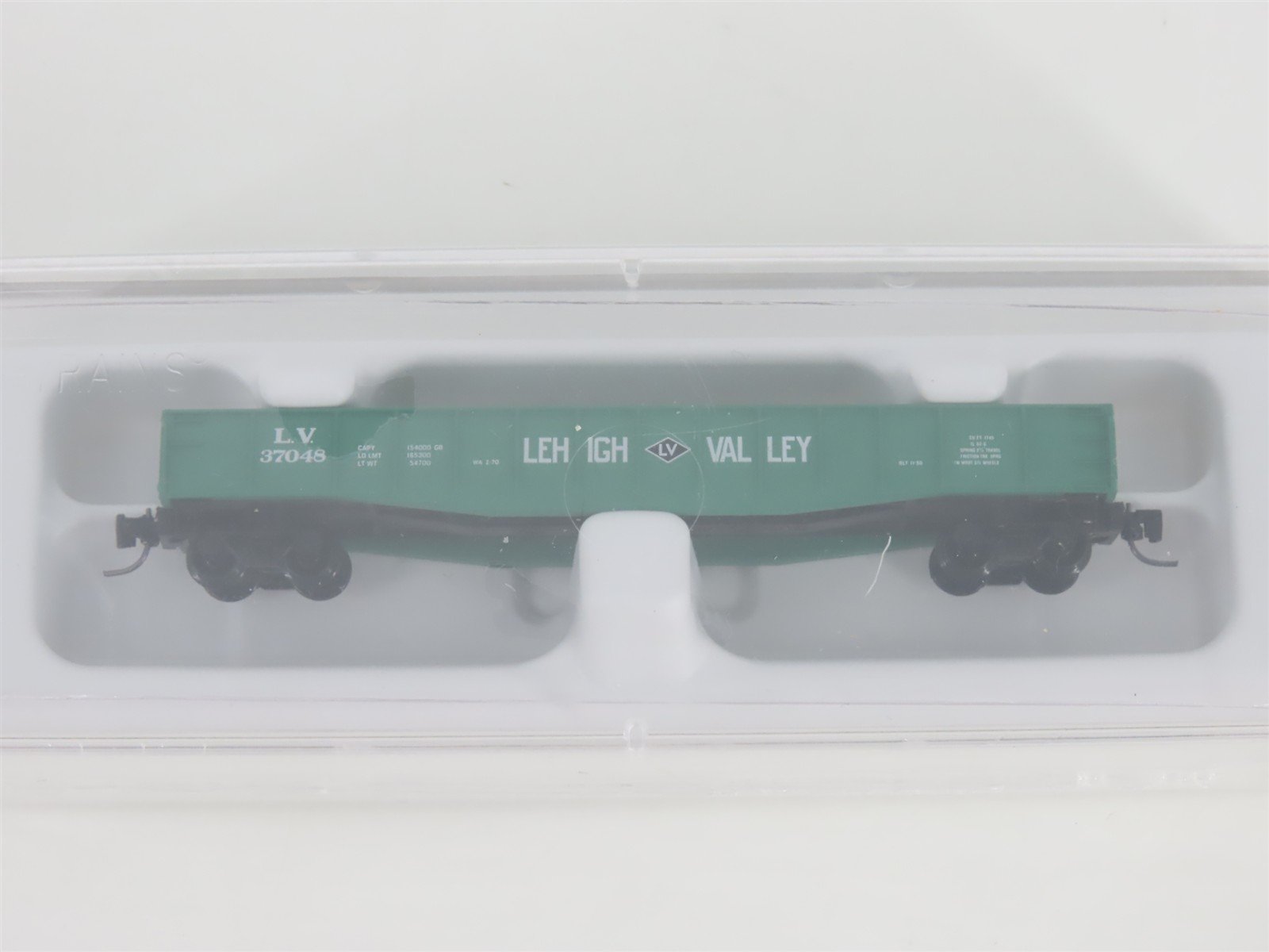 Z Scale Micro-Trains MTL 13107-2 LV Lehigh Valley 50' Gondola #37048 - SEALED