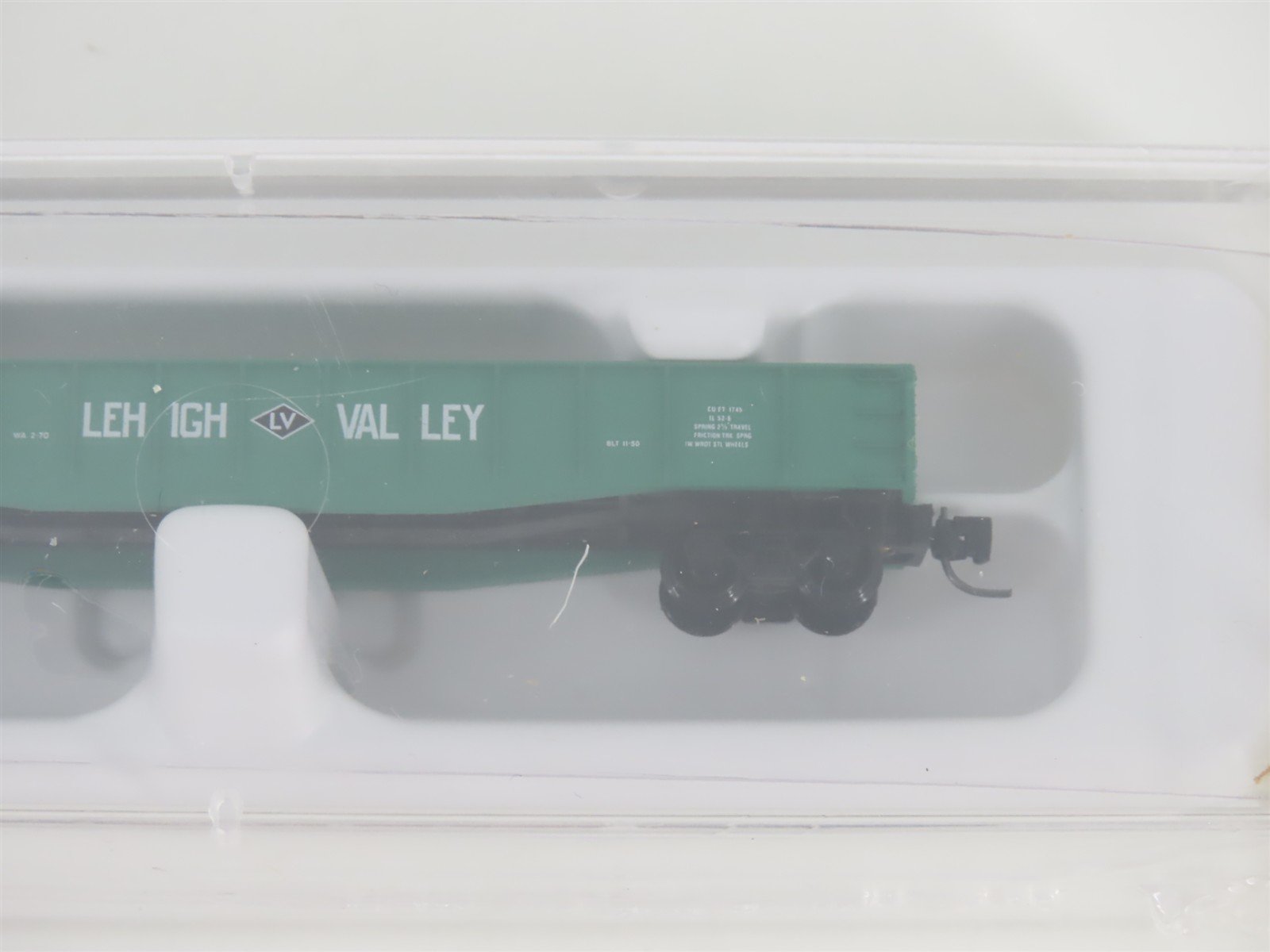 Z Scale Micro-Trains MTL 13107-2 LV Lehigh Valley 50' Gondola #37048 - SEALED