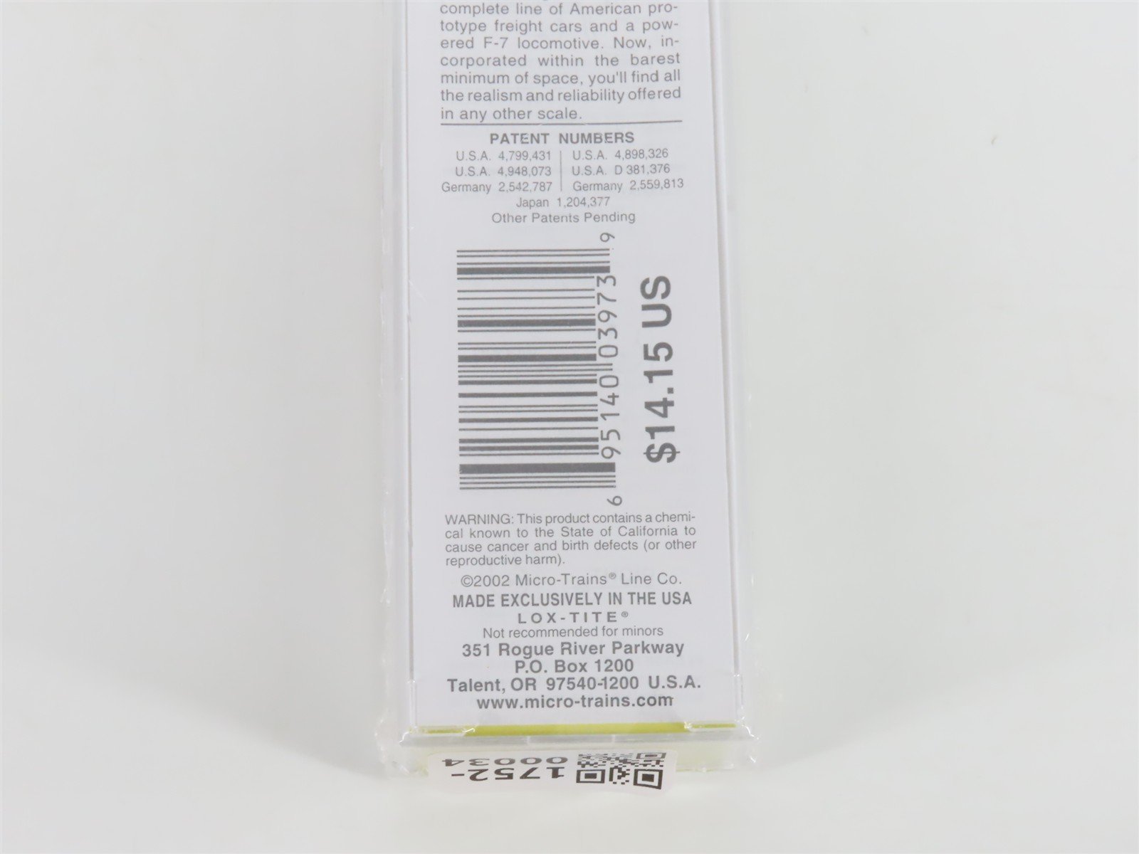 Z Scale Micro-Trains MTL 13106-2 GN Great Northern 50' Gondola #72839 - SEALED