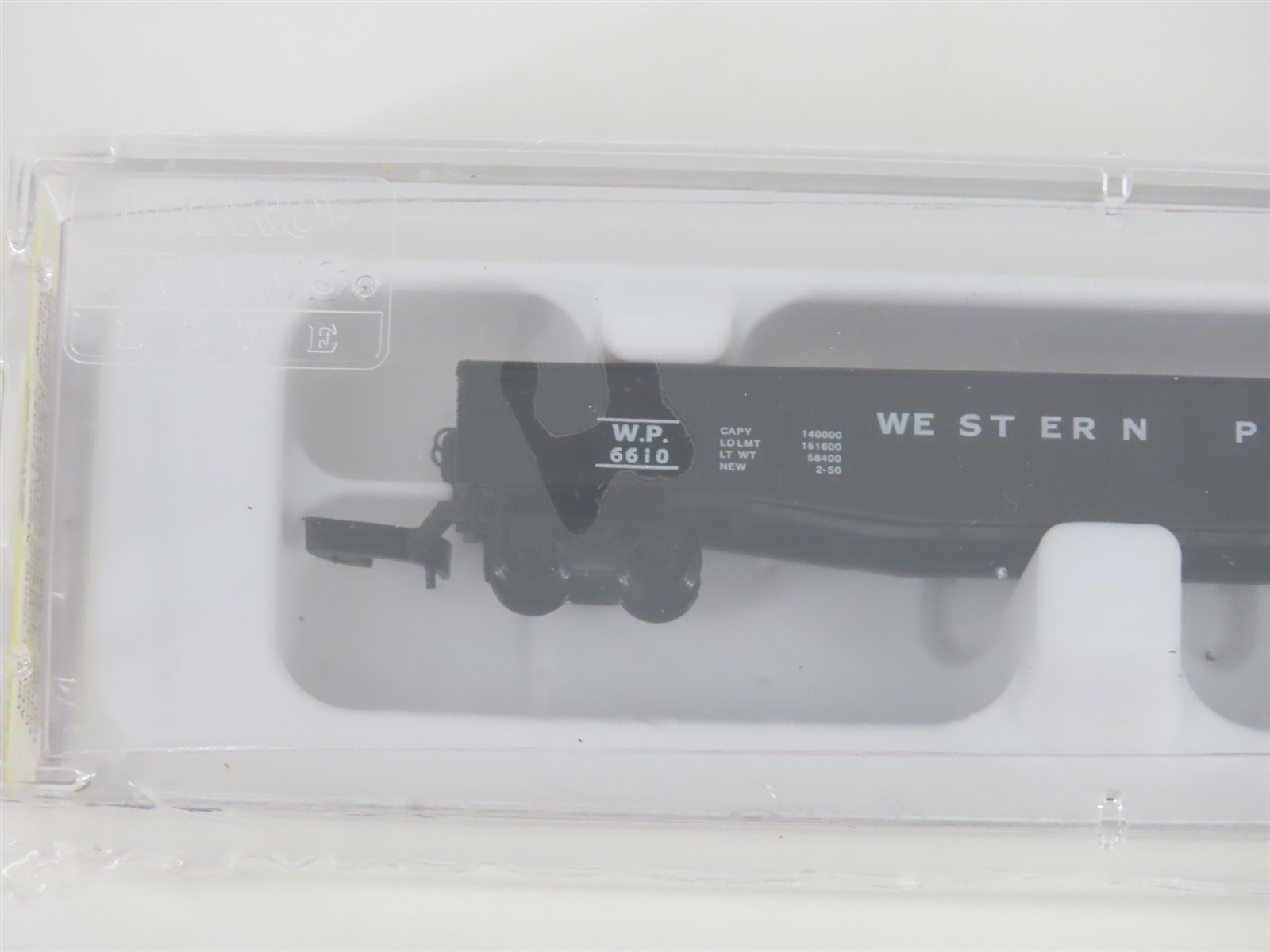 Z Scale Micro-Trains MTL 13105 WP Western Pacific 50' Gondola #6610 - SEALED