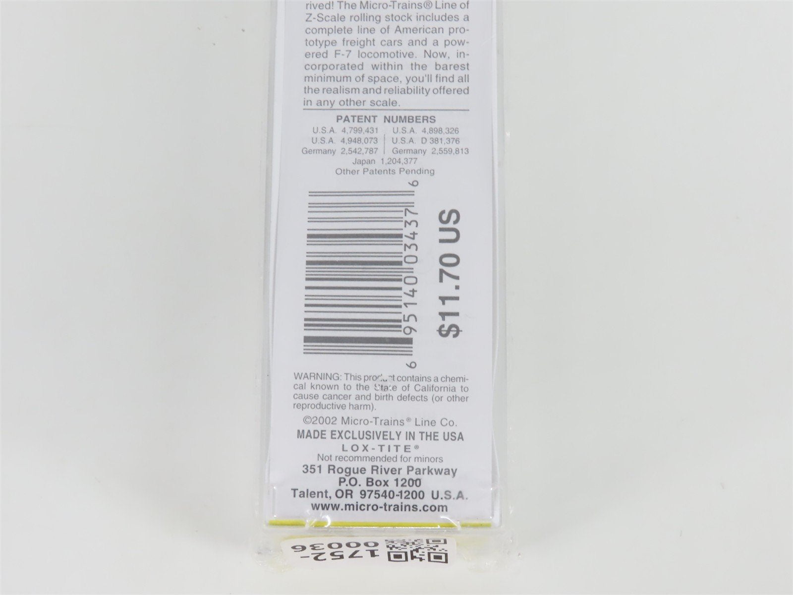 Z Scale Micro-Trains MTL 13105 WP Western Pacific 50' Gondola #6610 - SEALED