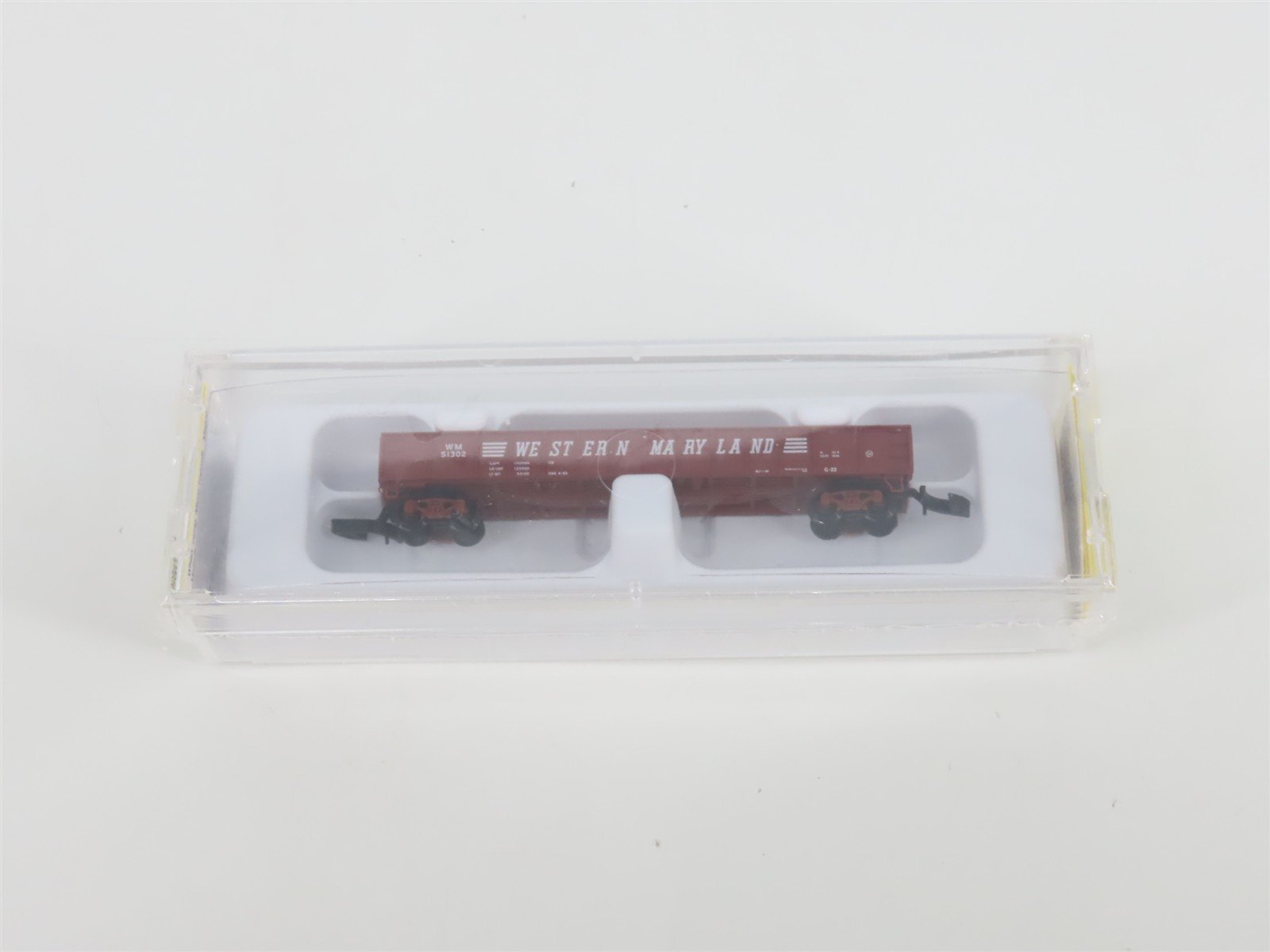Z Scale Micro-Trains MTL 13201 WM Western Maryland 50' Gondola #51302 - SEALED