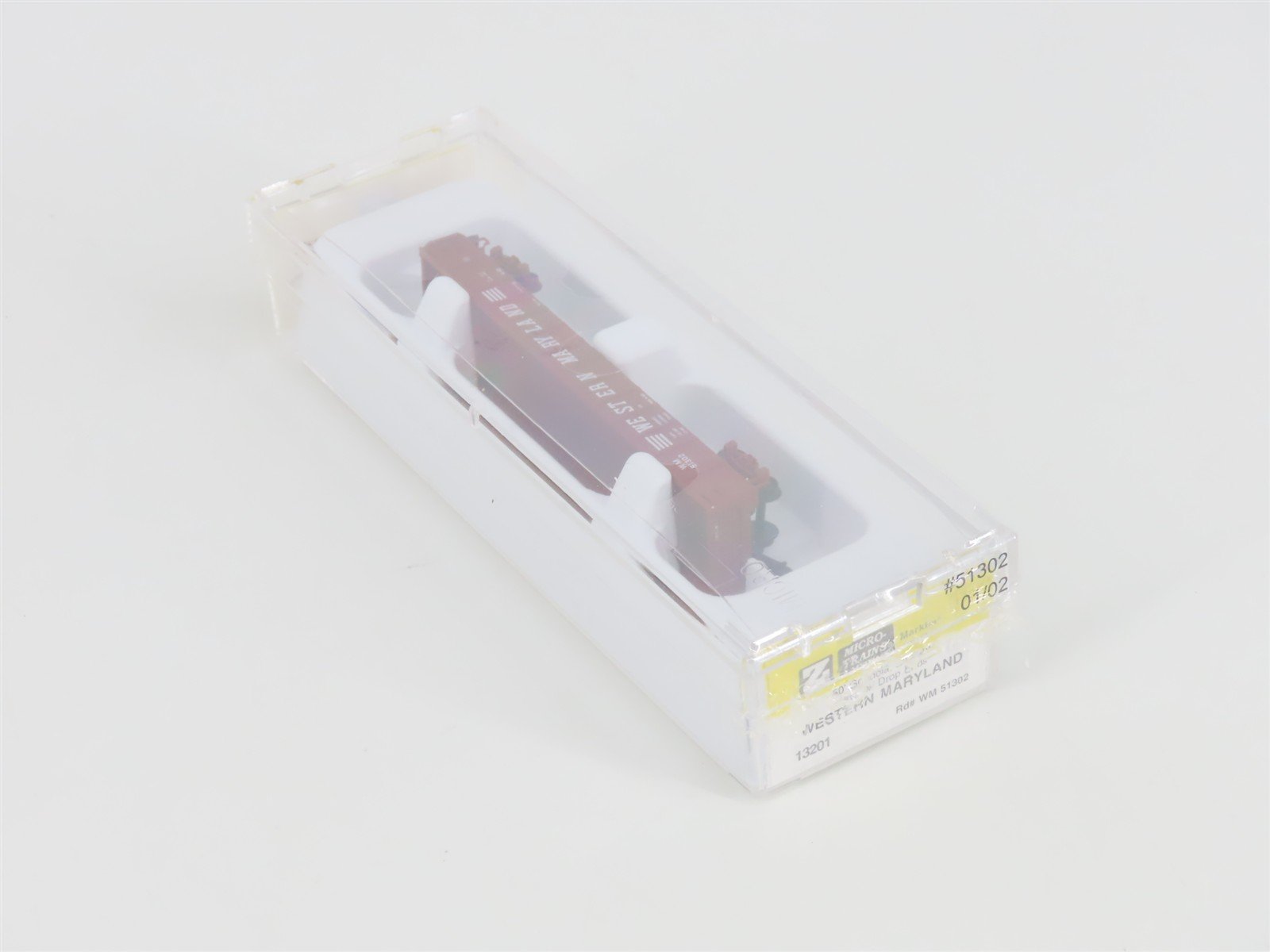 Z Scale Micro-Trains MTL 13201 WM Western Maryland 50' Gondola #51302 - SEALED