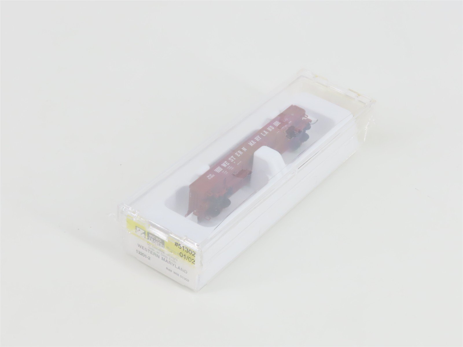 Z Scale Micro-Trains MTL 13201-2 WM Western Maryland 50' Gondola #51302 - SEALED
