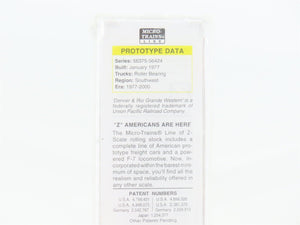 Z Scale Micro-Trains MTL 52200100 D&RGW Rio Grande 