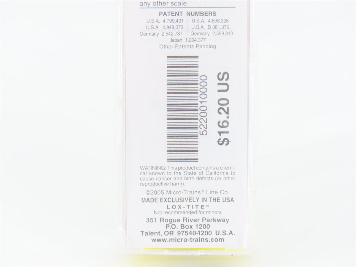 Z Scale Micro-Trains MTL 52200100 D&amp;RGW Rio Grande &quot;Action&quot;50&#39; Gondola #56379