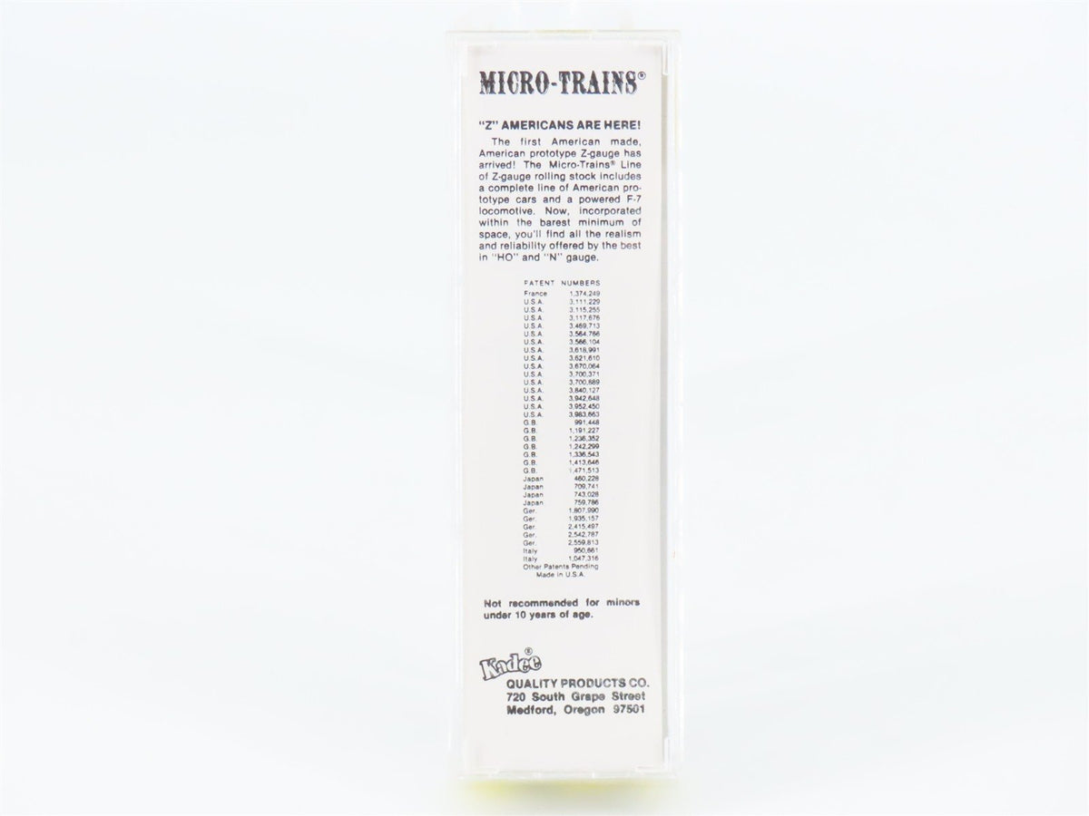 Z Scale Kadee Micro-Trains MTL 13501-2 NP Northern Pacific 50&#39; Box Car #31468