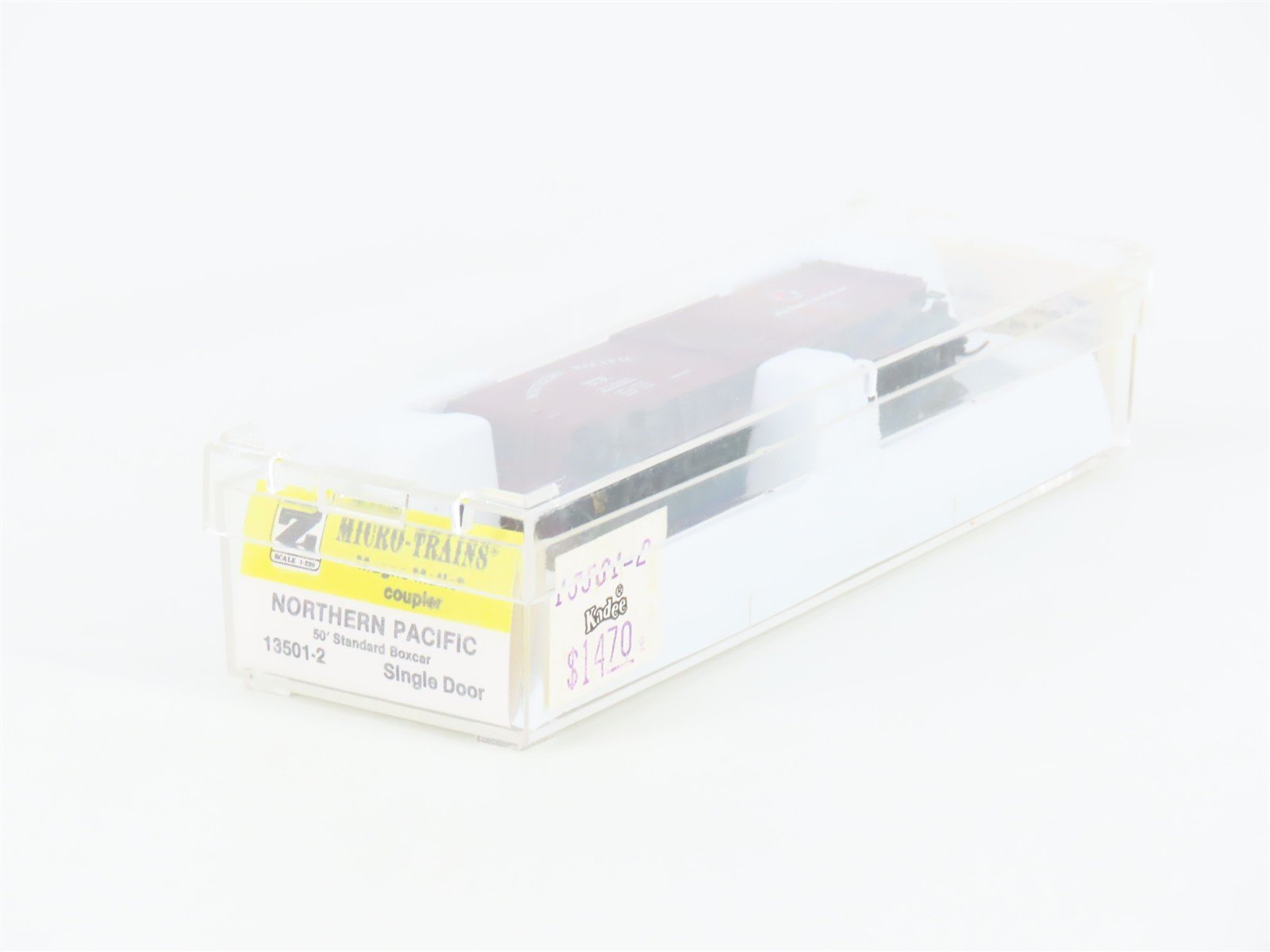 Z Scale Kadee Micro-Trains MTL 13501-2 NP Northern Pacific 50' Box Car #31468
