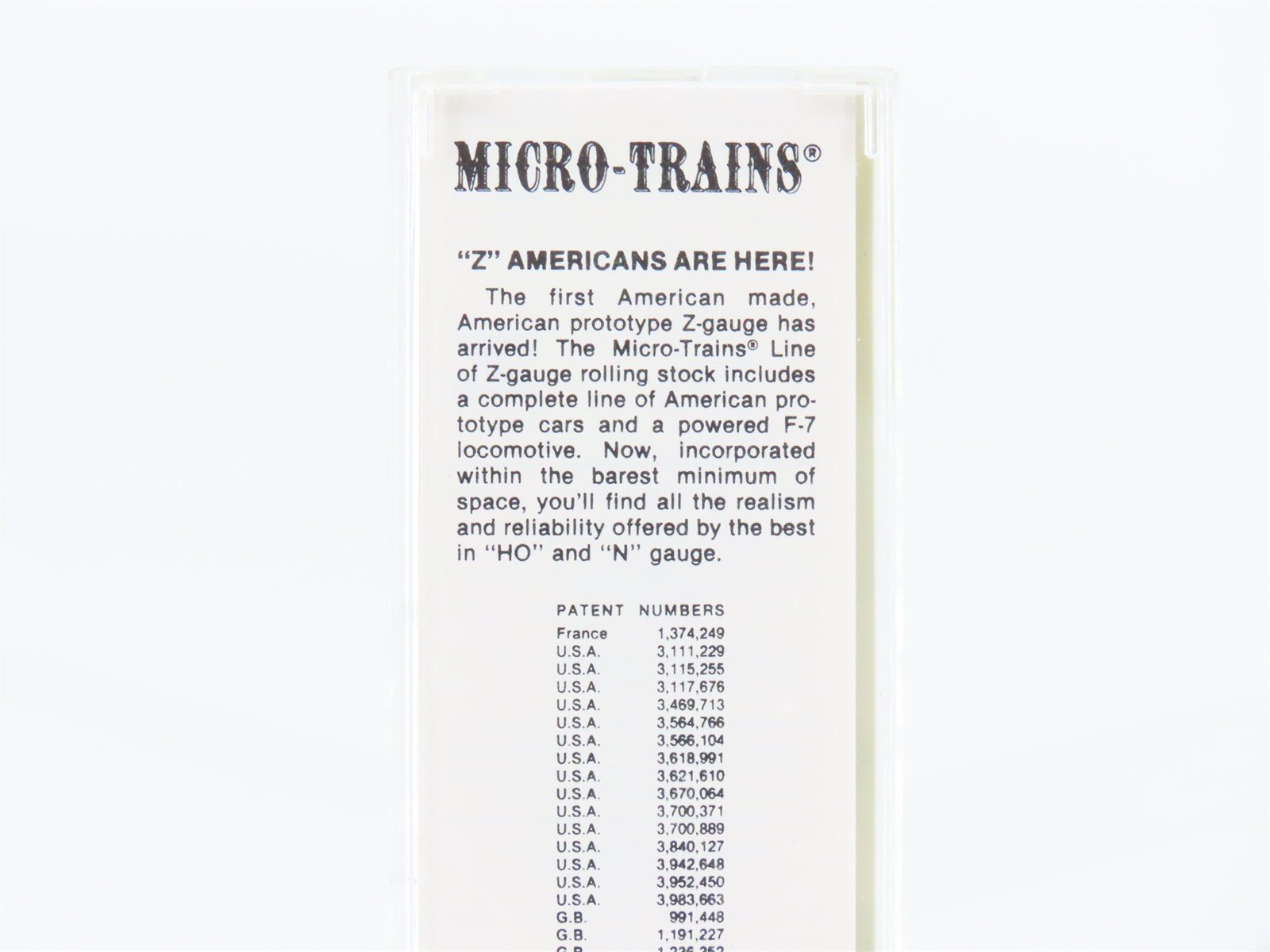 Z Scale Kadee Micro-Trains MTL 13501-2 NP Northern Pacific 50' Box Car #31468