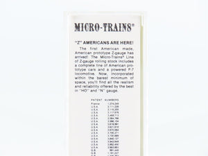 Z Scale Kadee Micro-Trains MTL 13501-2 NP Northern Pacific 50' Box Car #31468