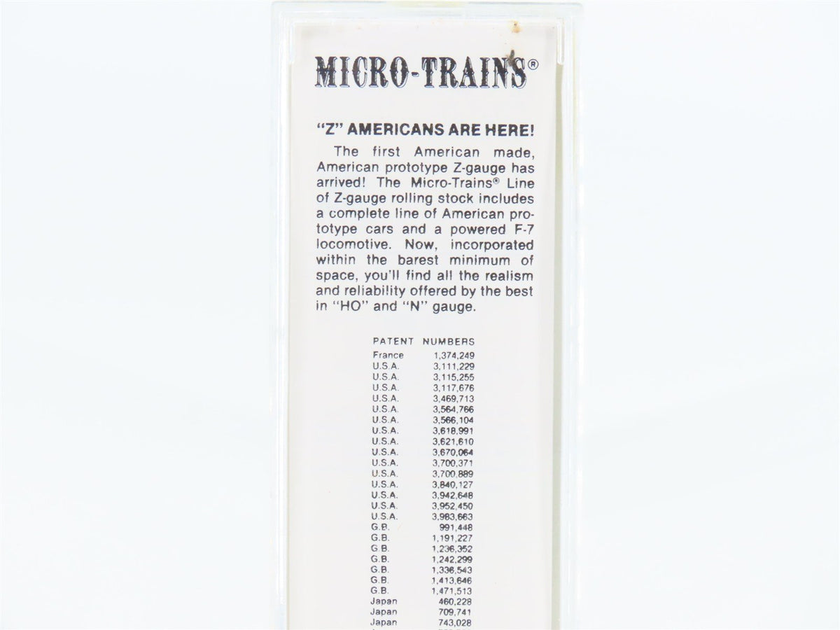 Z Scale Kadee Micro-Trains MTL 13502-2 IC Illinois Central 50&#39; Box Car #523583