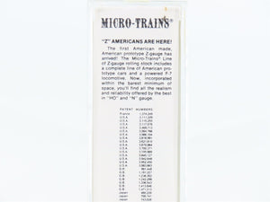 Z Scale Kadee Micro-Trains MTL 13502-2 IC Illinois Central 50' Box Car #523583