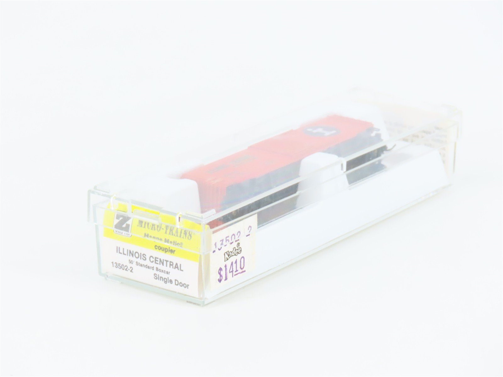 Z Scale Kadee Micro-Trains MTL 13502-2 IC Illinois Central 50' Box Car #523583
