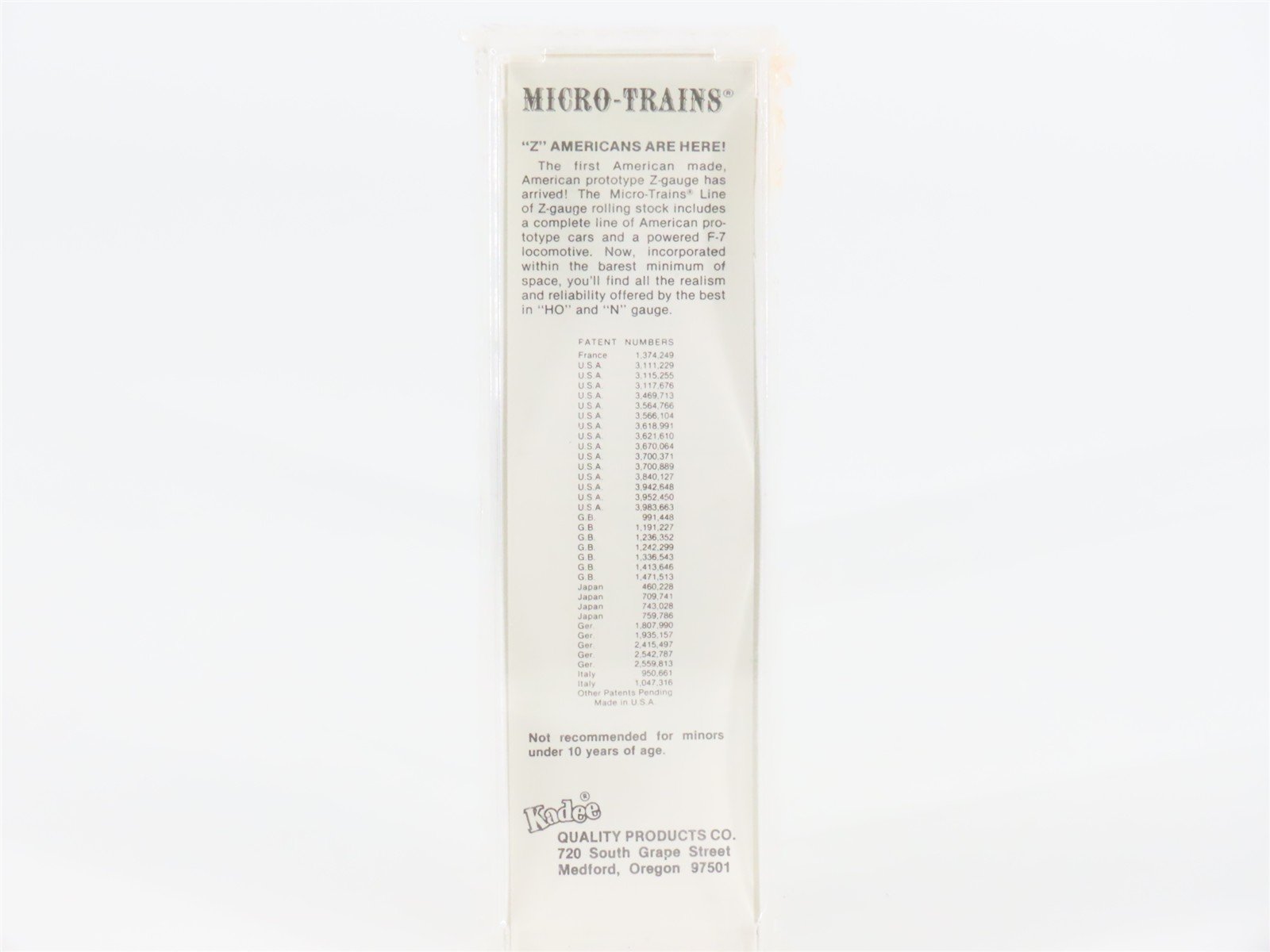 Z Scale Kadee Micro-Trains MTL 13508 ACL Atlantic Coast Line 50' Box Car #31598