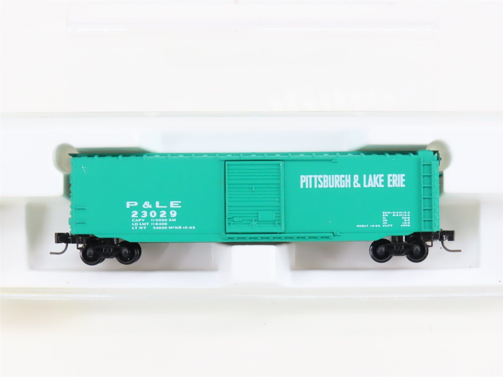 Z Kadee Micro-Trains MTL 13507-2 P&LE Pittsburgh & Lake Erie 50' Box Car #23029