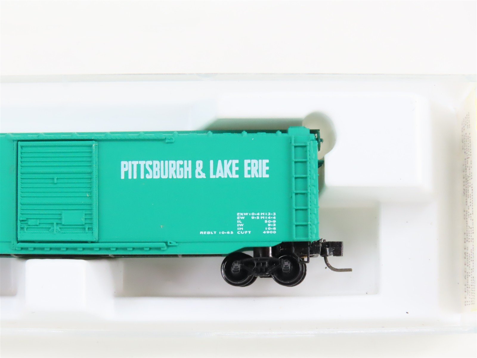 Z Kadee Micro-Trains MTL 13507-2 P&LE Pittsburgh & Lake Erie 50' Box Car #23029