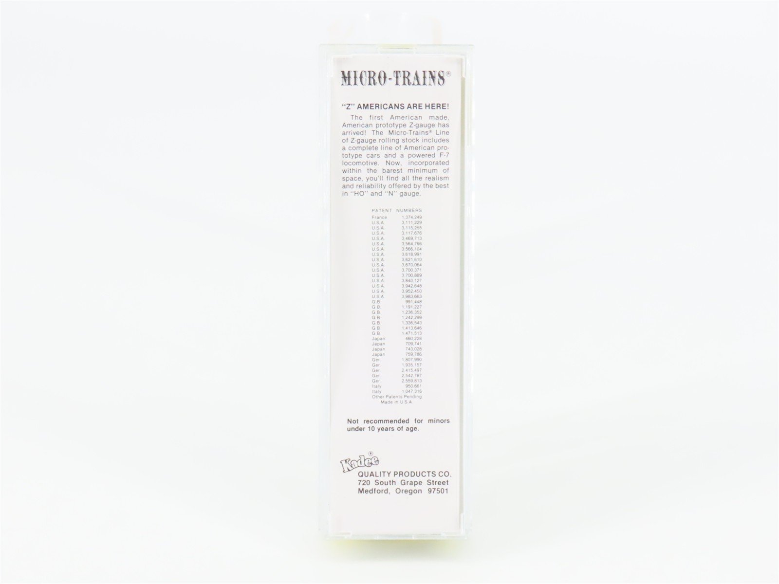 Z Kadee Micro-Trains MTL 13507-2 P&LE Pittsburgh & Lake Erie 50' Box Car #23029