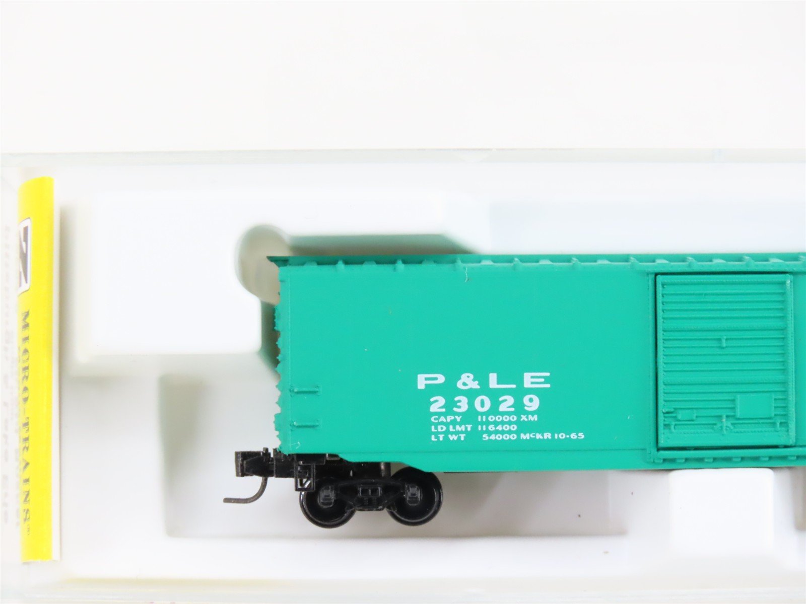 Z Kadee Micro-Trains MTL 13507-2 P&LE Pittsburgh & Lake Erie 50' Box Car #23029