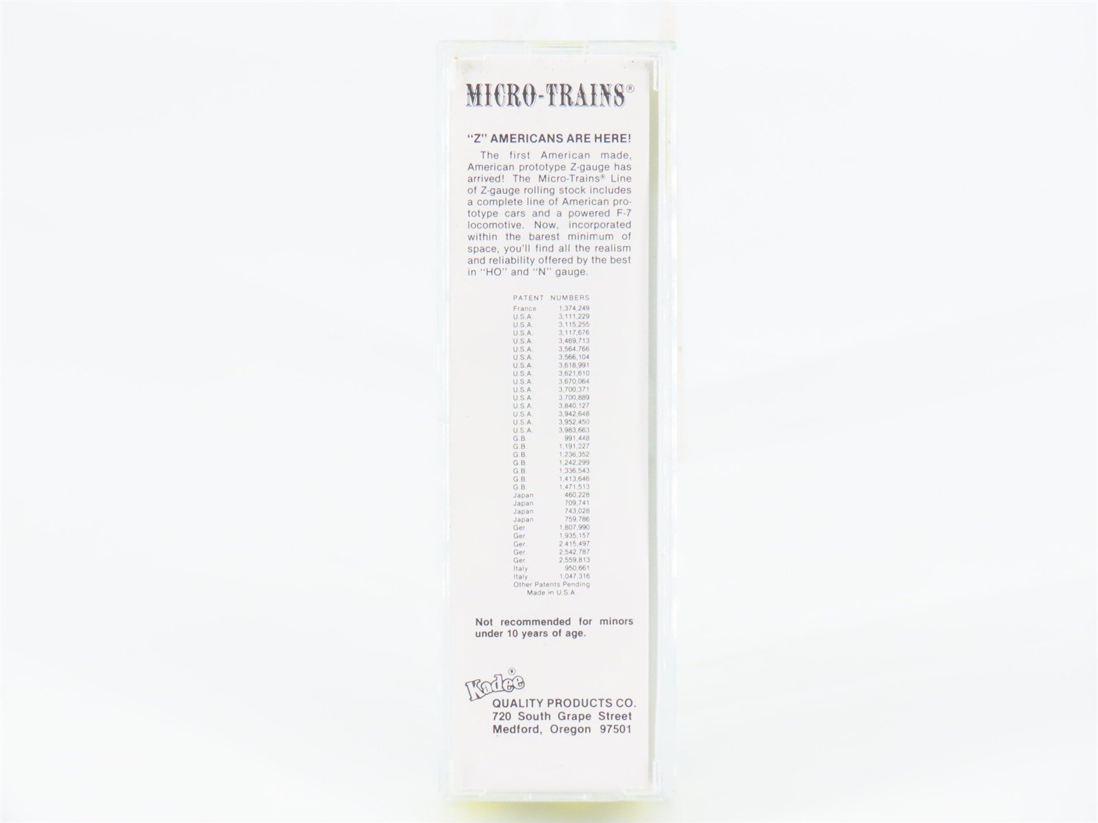 Z Kadee Micro-Trains MTL 13507-2 P&LE Pittsburgh & Lake Erie 50' Box Car #23029