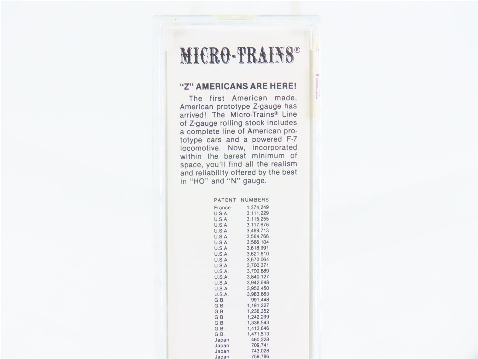 Z Scale Kadee Micro-Trains MTL 13506-2 MP Missouri Pacific Box Car #352253