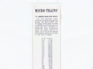 Z Scale Kadee Micro-Trains MTL 13506-2 MP Missouri Pacific Box Car #352253