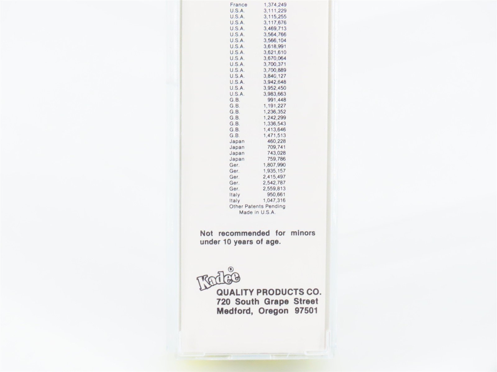 Z Scale Kadee Micro-Trains MTL 13506-2 MP Missouri Pacific Box Car #352253