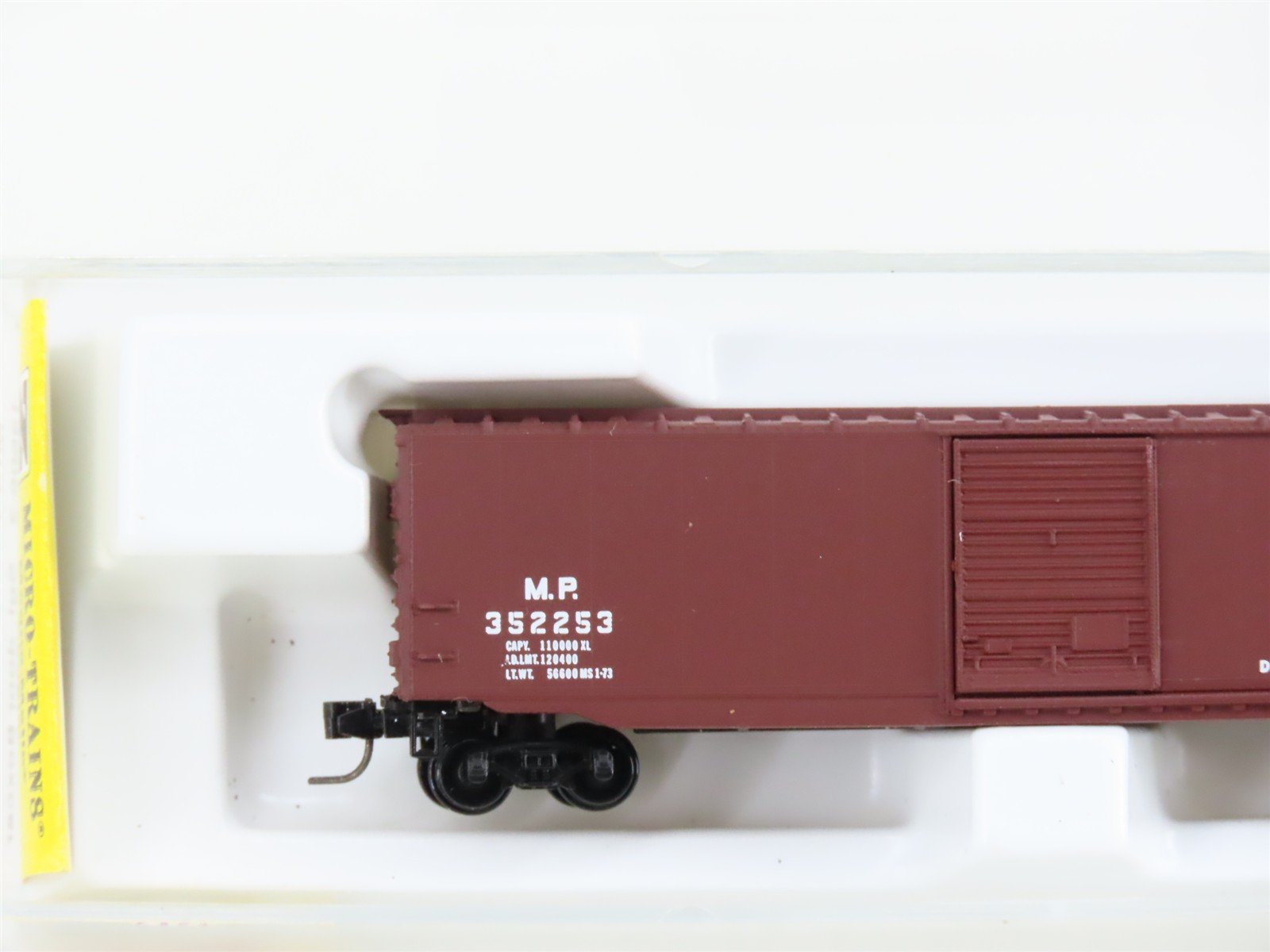 Z Scale Kadee Micro-Trains MTL 13506-2 MP Missouri Pacific Box Car #352253