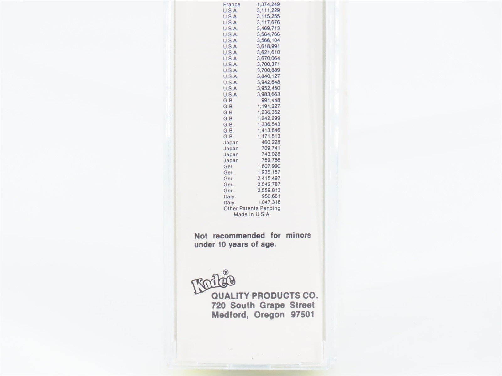 Z Scale Kadee Micro-Trains MTL 13506-2 MP Missouri Pacific Box Car #352253