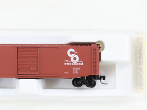 Z Kadee Micro-Trains MTL 13504-2 C&O Chesapeake & Ohio Progress Box Car #21422