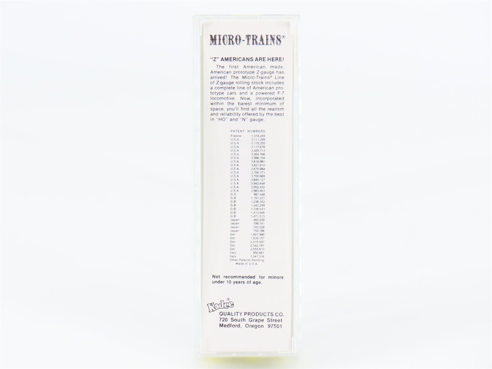 Z Scale Kadee Micro-Trains MTL 13503-2 D&H 