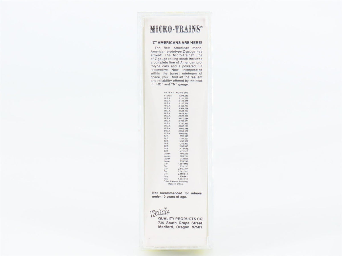 Z Scale Kadee Micro-Trains MTL 13502-2 IC Illinois Central 50&#39; Box Car #523583