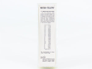 Z Scale Kadee Micro-Trains MTL 13502-2 IC Illinois Central 50' Box Car #523583