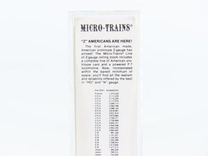 Z Scale Kadee Micro-Trains MTL 13502-2 IC Illinois Central 50' Box Car #523583