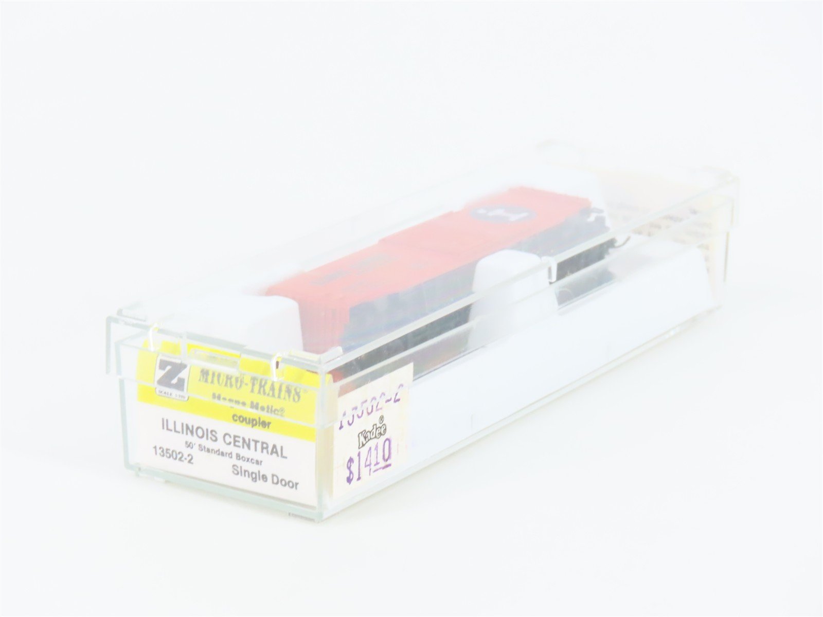 Z Scale Kadee Micro-Trains MTL 13502-2 IC Illinois Central 50' Box Car #523583