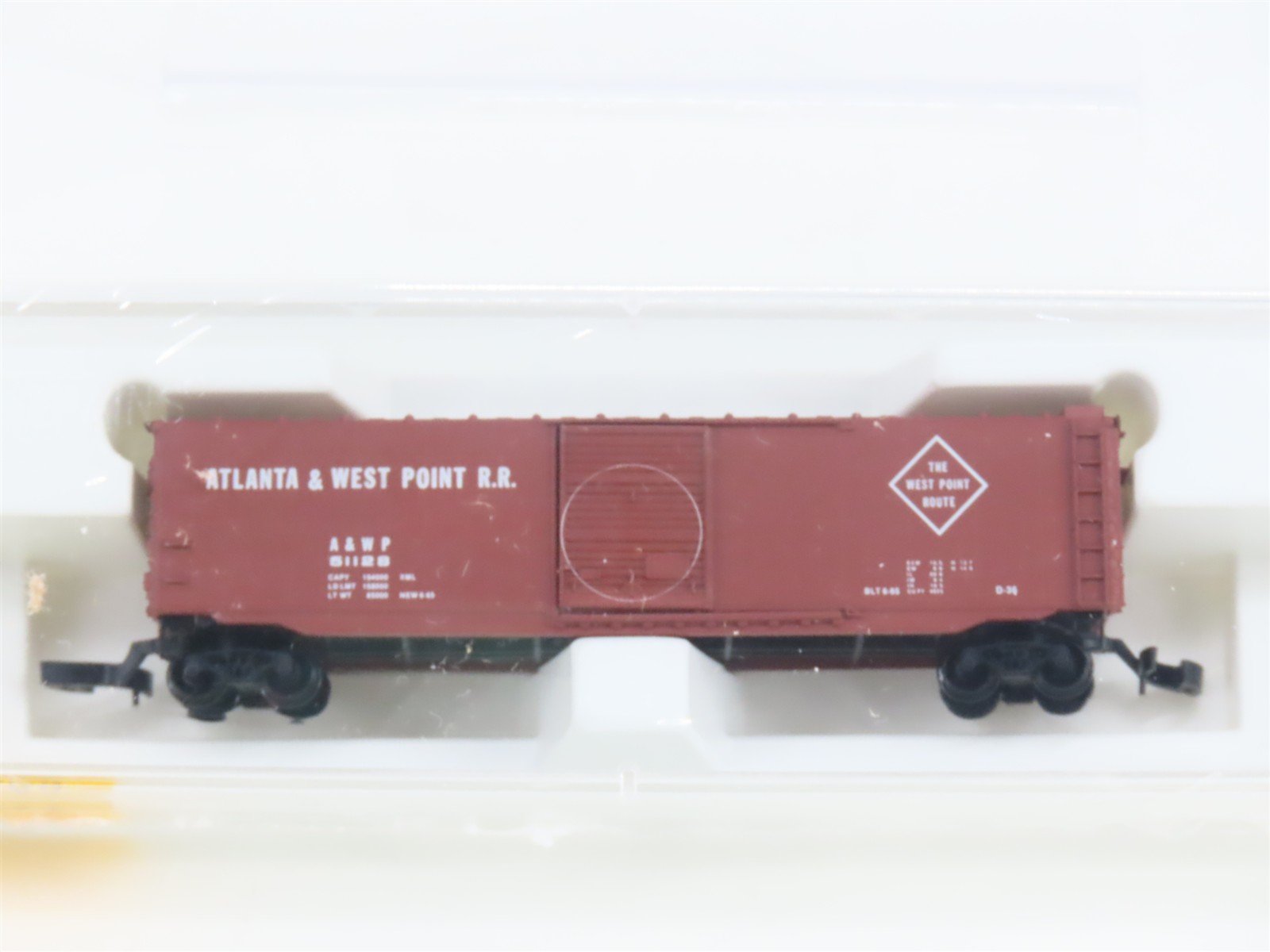 Z Scale Micro-Trains MTL 13509 A&WP West Point Route 50' Box Car #51128 - SEALED