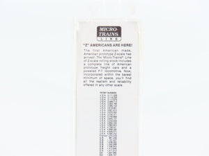Z Scale Micro-Trains MTL 13509 A&WP West Point Route 50' Box Car #51128