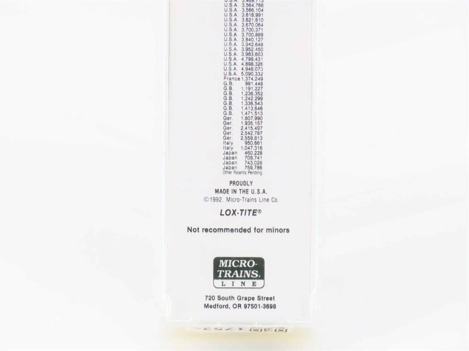 Z Scale Micro-Trains MTL 13509 A&WP West Point Route 50' Box Car #51128