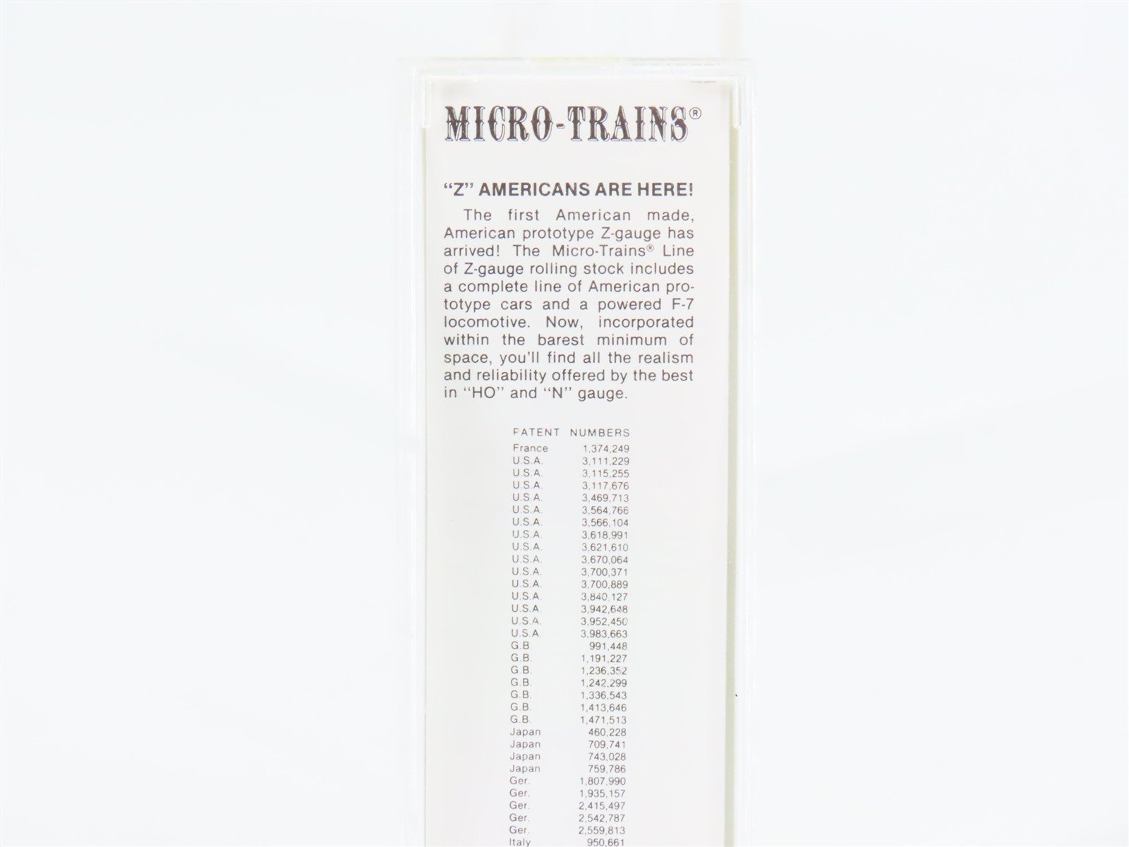 Z Scale Kadee Micro-Trains MTL 13508-2 ACL Atlantic Coast Line 50' Boxcar #31598