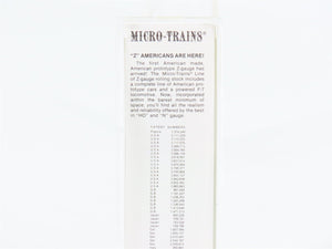 Z Scale Kadee Micro-Trains MTL 13508-2 ACL Atlantic Coast Line 50' Boxcar #31598