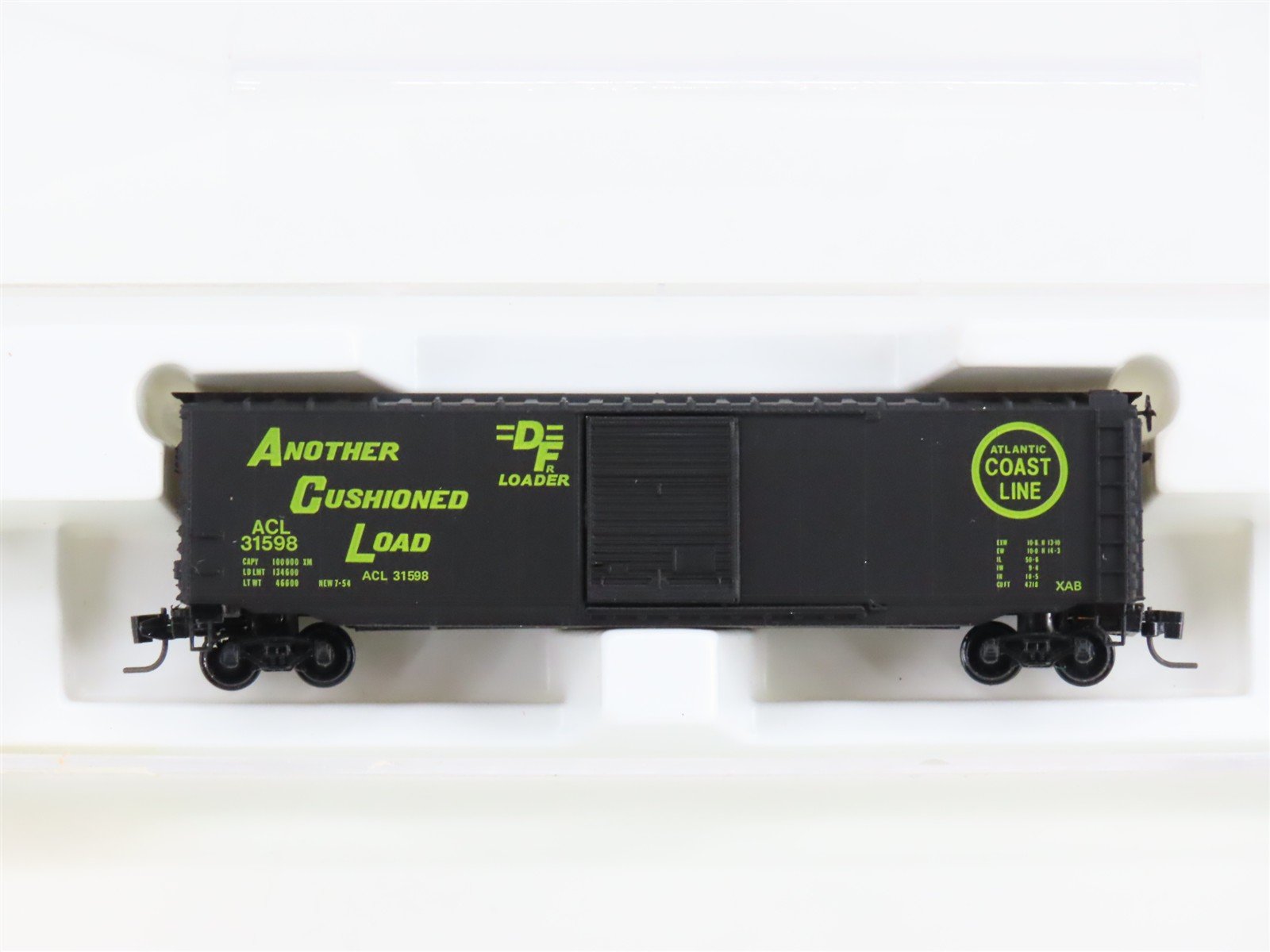 Z Scale Kadee Micro-Trains MTL 13508-2 ACL Atlantic Coast Line Box Car #31598