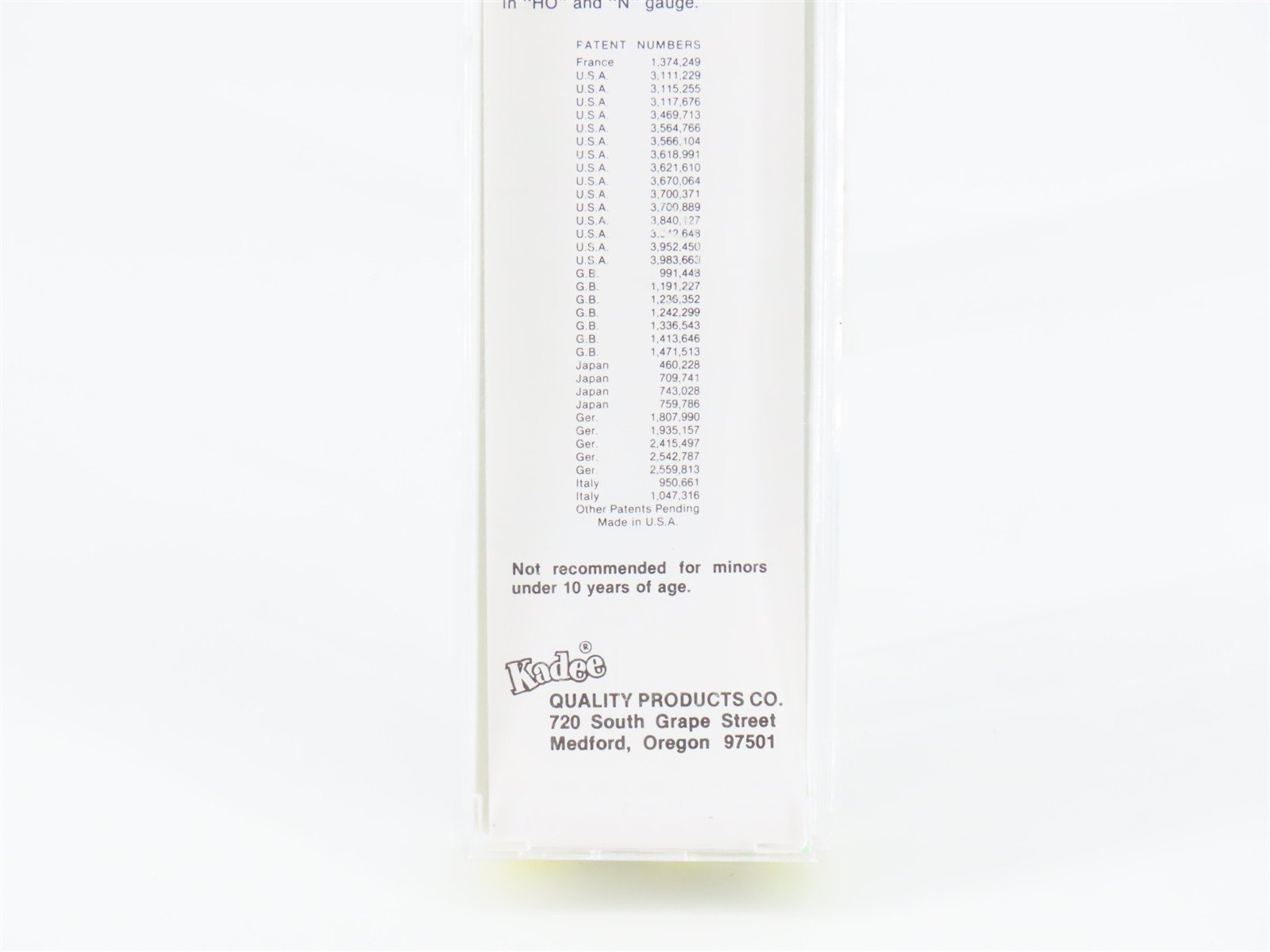 Z Scale Kadee Micro-Trains MTL 13508-2 ACL Atlantic Coast Line Box Car #31598