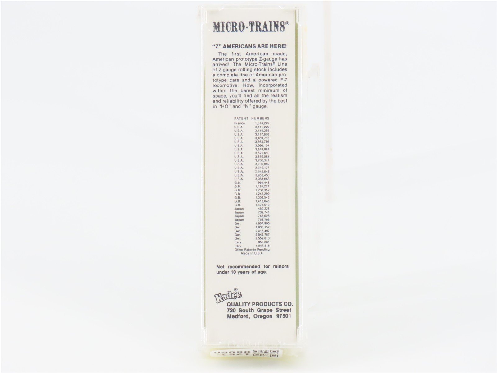 Z Scale Kadee Micro-Trains 13512 WAB Wabash 