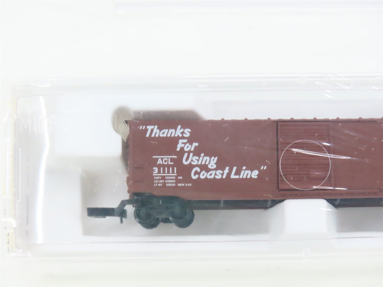 Z Scale Micro-Trains MTL 13511 ACL Atlantic Coast Line 50' Box Car #31111 SEALED