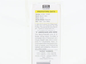 Z Scale Micro-Trains MTL 13511 ACL Atlantic Coast Line 50' Box Car #31111 SEALED