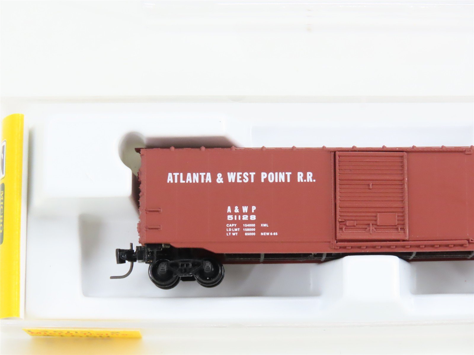 Z Scale Micro-Trains MTL 13509-2 A&WP West Point Route 50' Box Car #51128